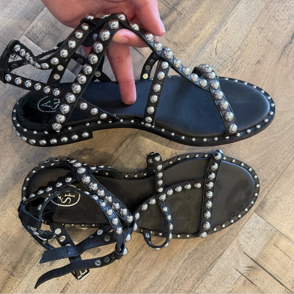 Ash Black Sandals - Picture 7 of 8